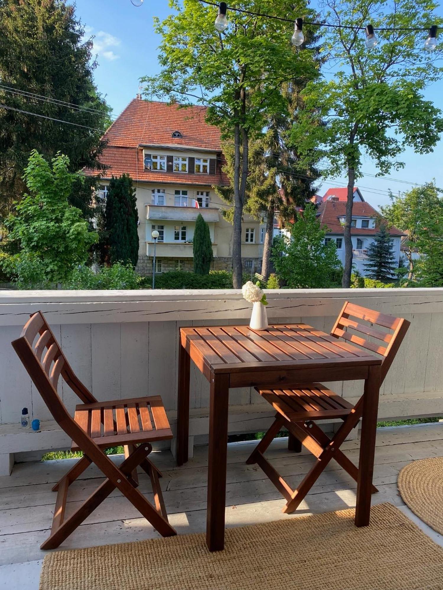 Apartament Parkowy W Polanicy Zdroj Bad Altheide Exterior foto